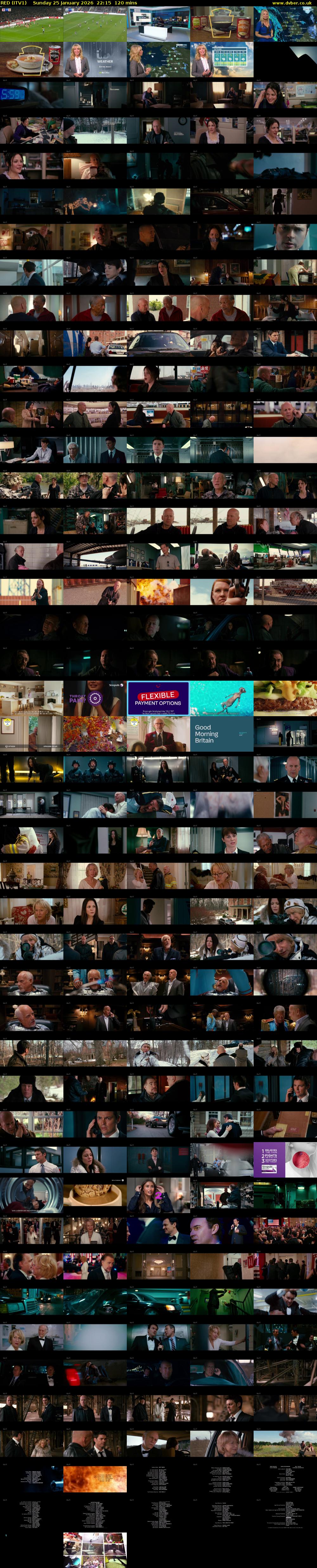 RED (ITV1) Sunday 25 January 2026 22:15 - 00:15