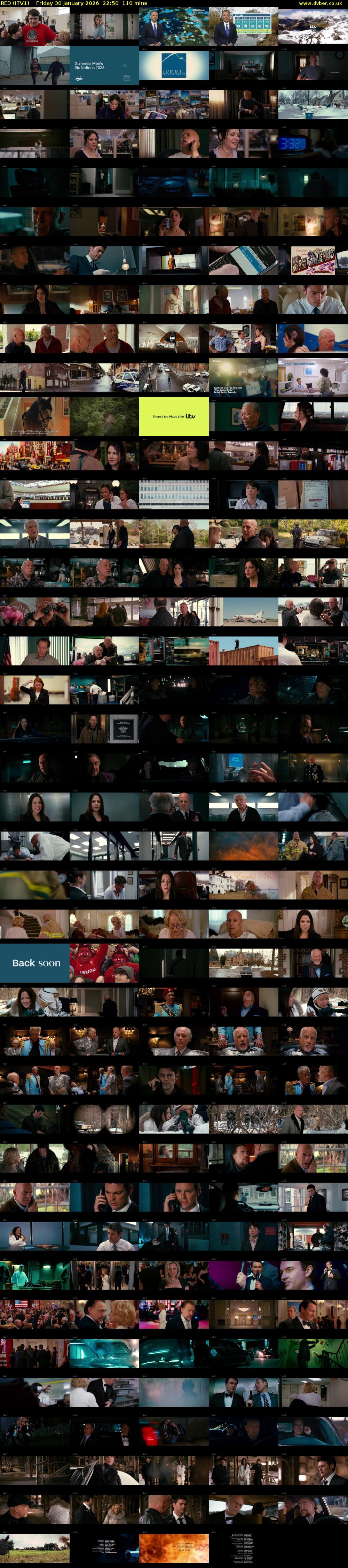 RED (ITV1) Friday 30 January 2026 22:50 - 00:40