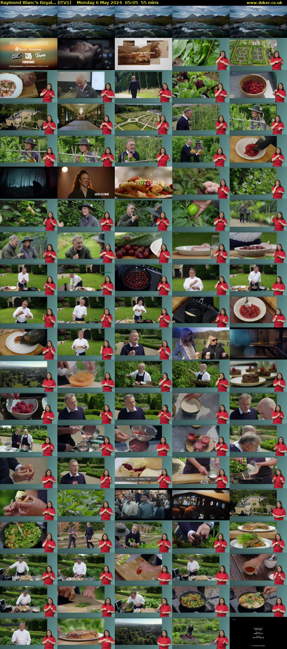 Raymond Blanc's Royal... (ITV1) Monday 6 May 2024 05:05 - 06:00