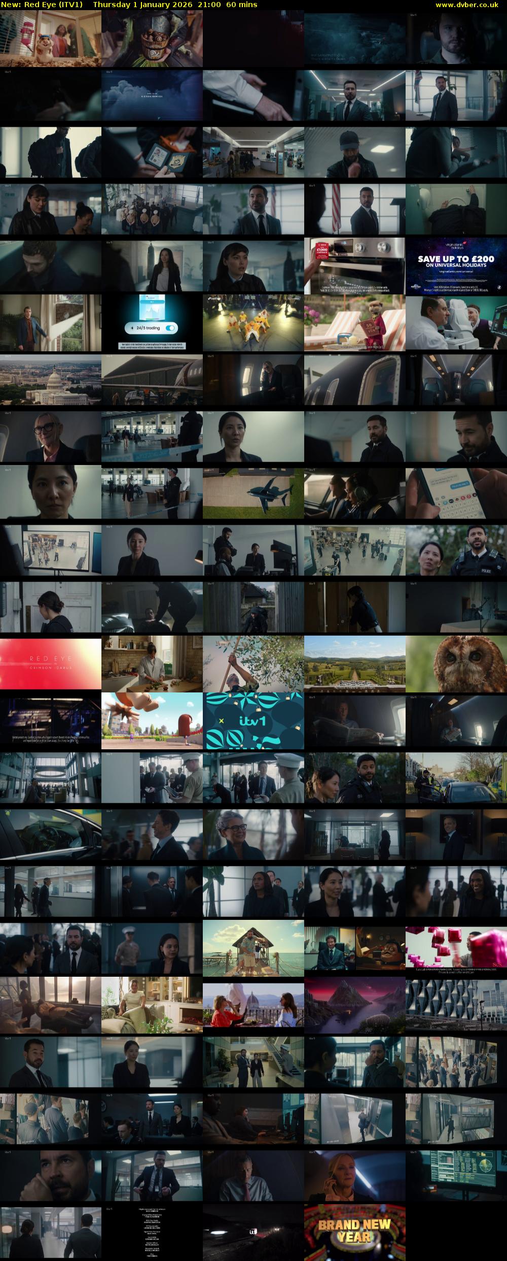 Red Eye (ITV1) Thursday 1 January 2026 21:00 - 22:00