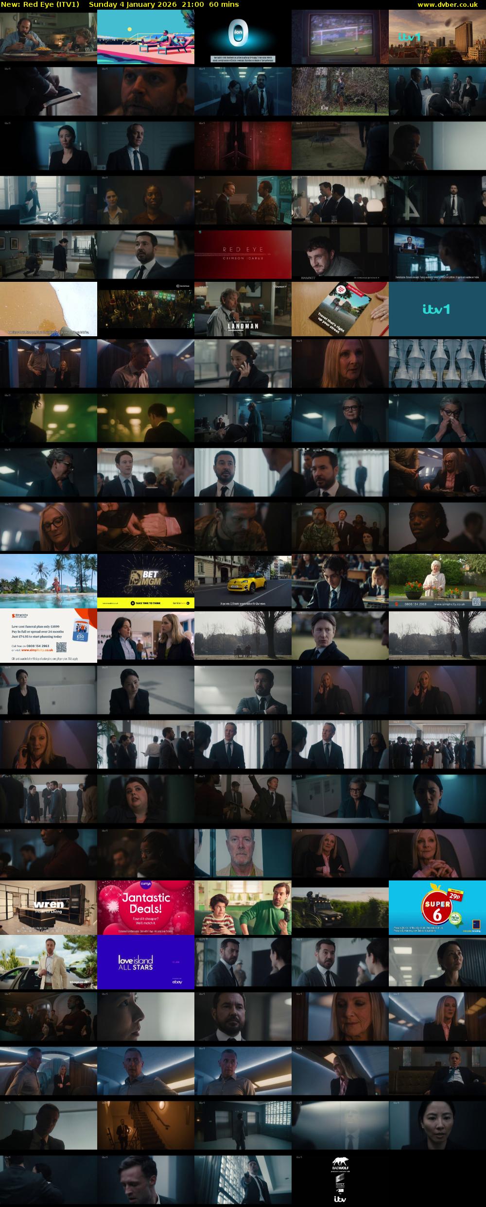 Red Eye (ITV1) Sunday 4 January 2026 21:00 - 22:00