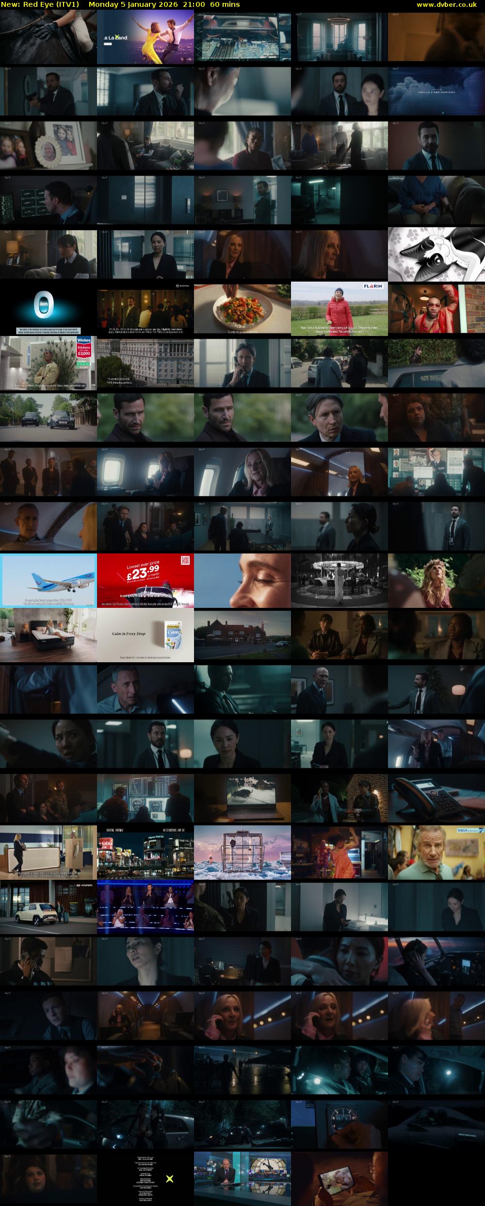 Red Eye (ITV1) Monday 5 January 2026 21:00 - 22:00