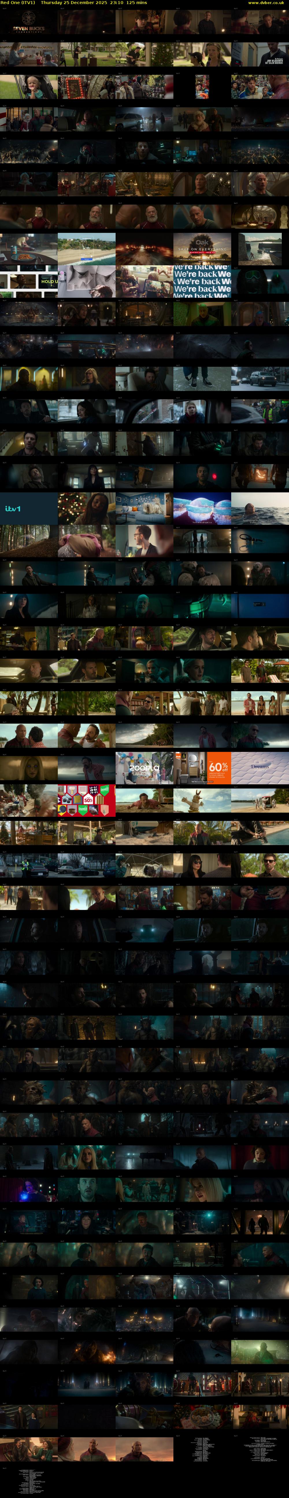Red One (ITV1) Thursday 25 December 2025 23:10 - 01:15