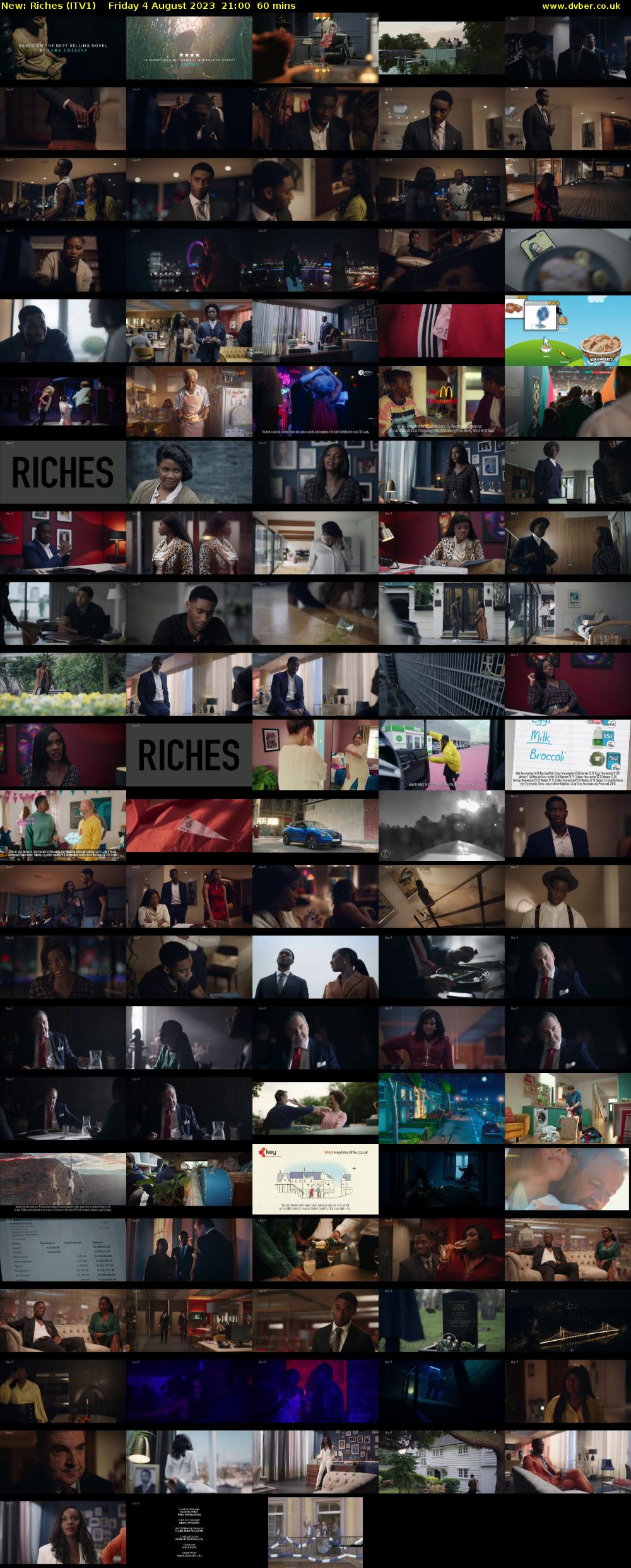 Riches (ITV1) Friday 4 August 2023 21:00 - 22:00
