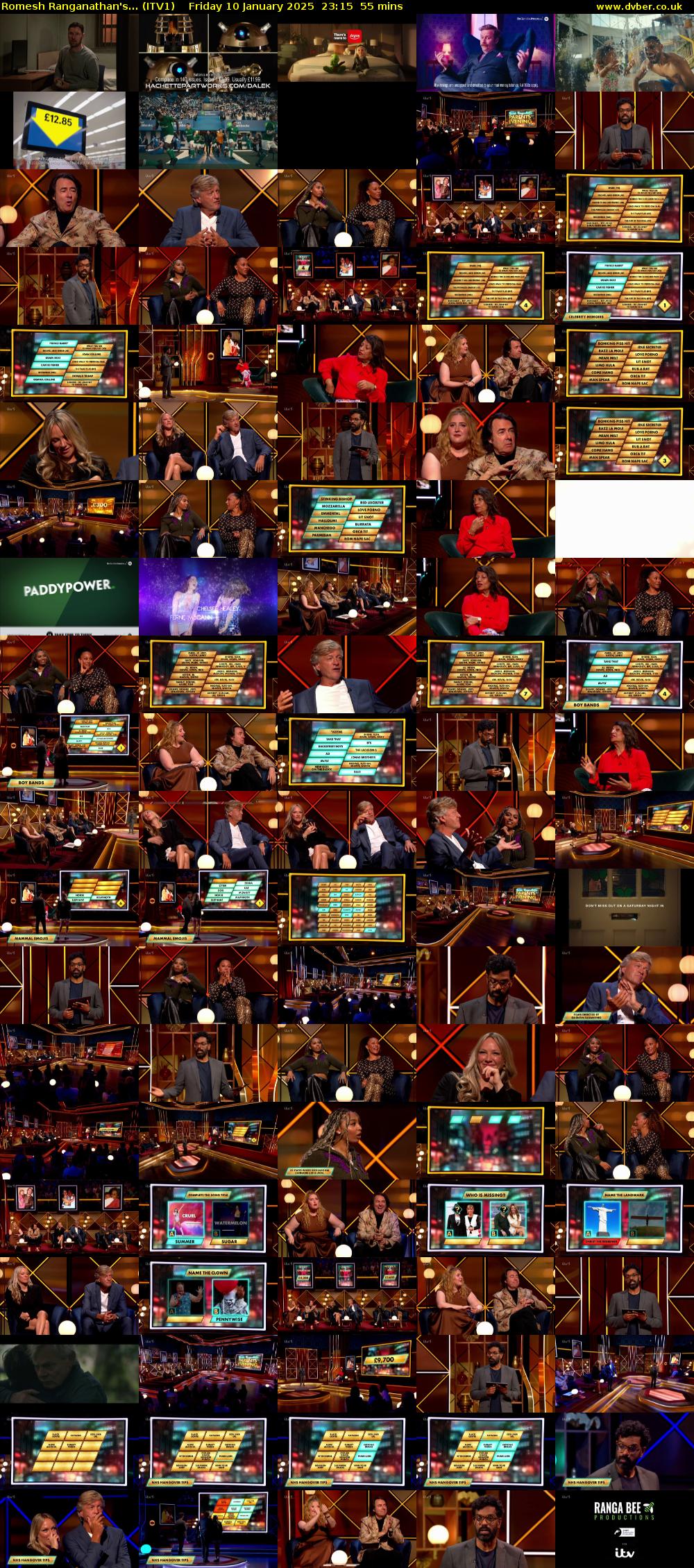 Romesh Ranganathan's... (ITV1) Friday 10 January 2025 23:15 - 00:10