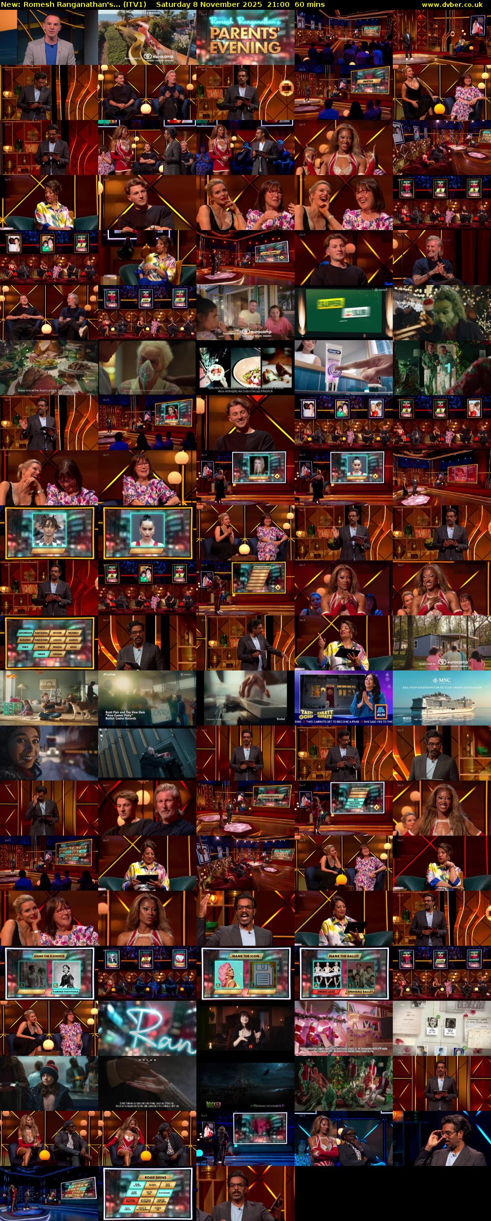 Romesh Ranganathan's... (ITV1) Saturday 8 November 2025 21:00 - 22:00