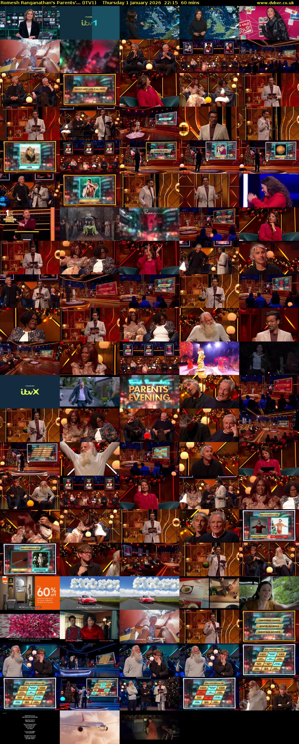 Romesh Ranganathan's Parents'... (ITV1) Thursday 1 January 2026 22:15 - 23:15