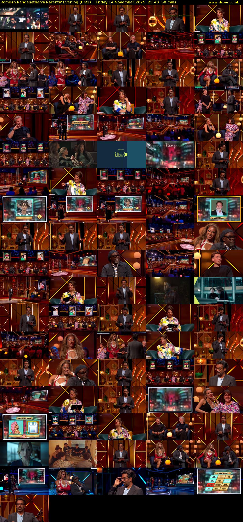 Romesh Ranganathan's Parents' Evening (ITV1) Friday 14 November 2025 23:40 - 00:30