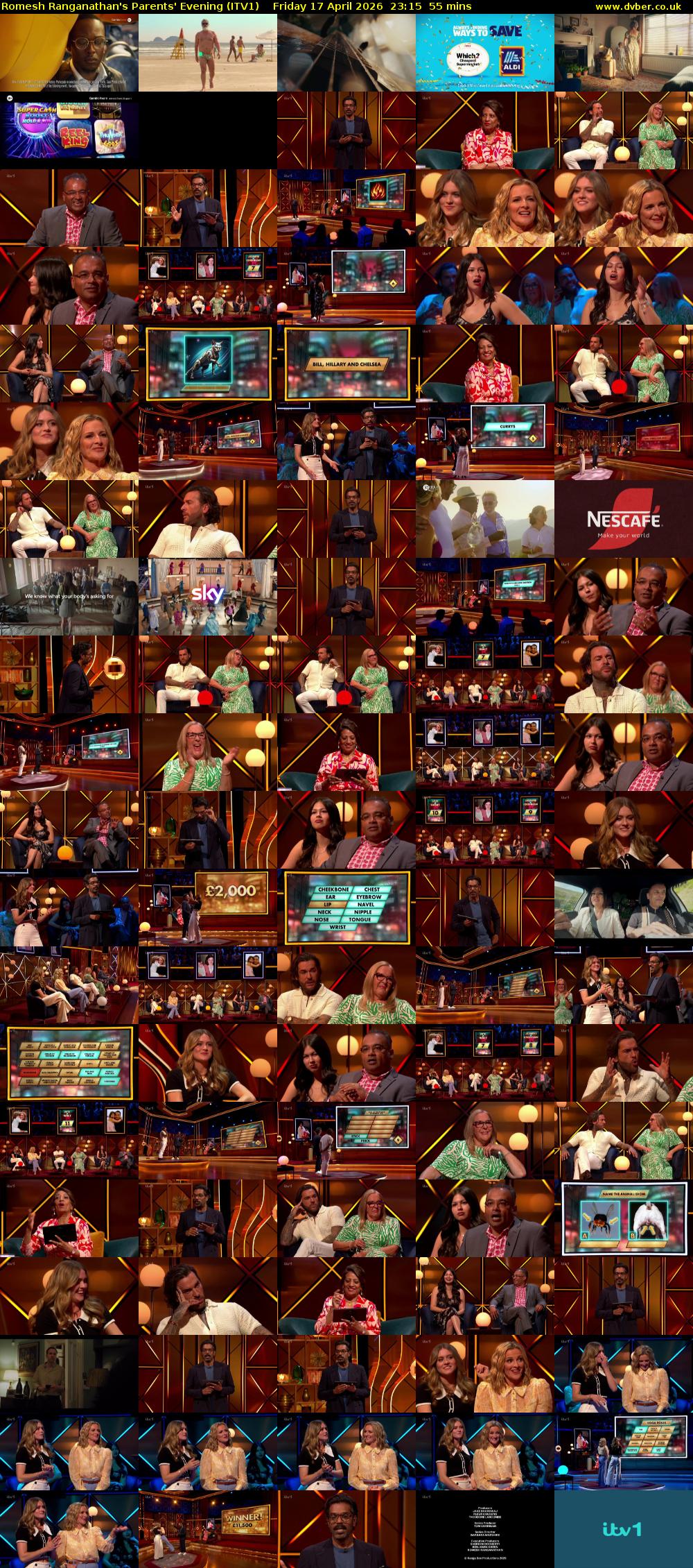 Romesh Ranganathan's Parents' Evening (ITV1) Friday 17 April 2026 23:15 - 00:10