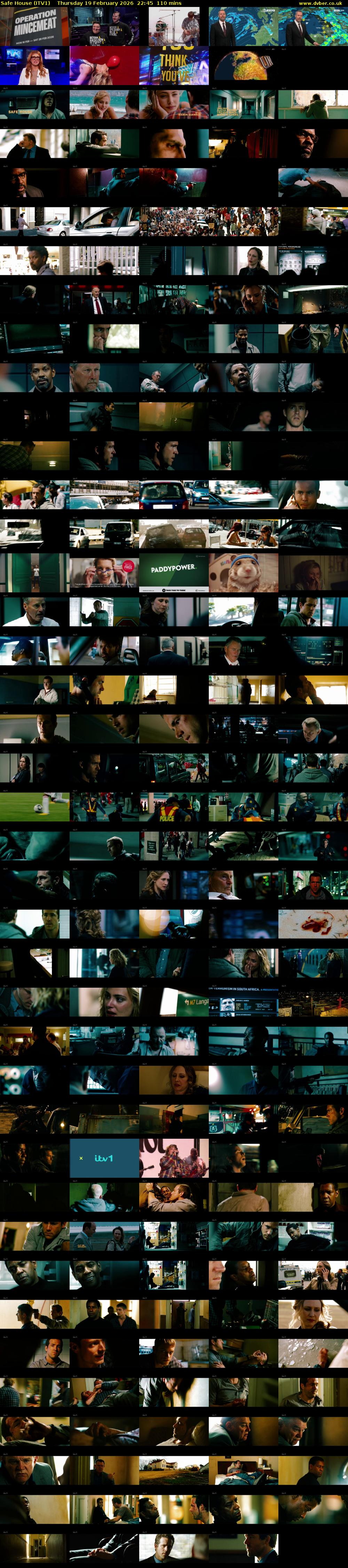 Safe House (ITV1) Thursday 19 February 2026 22:45 - 00:35