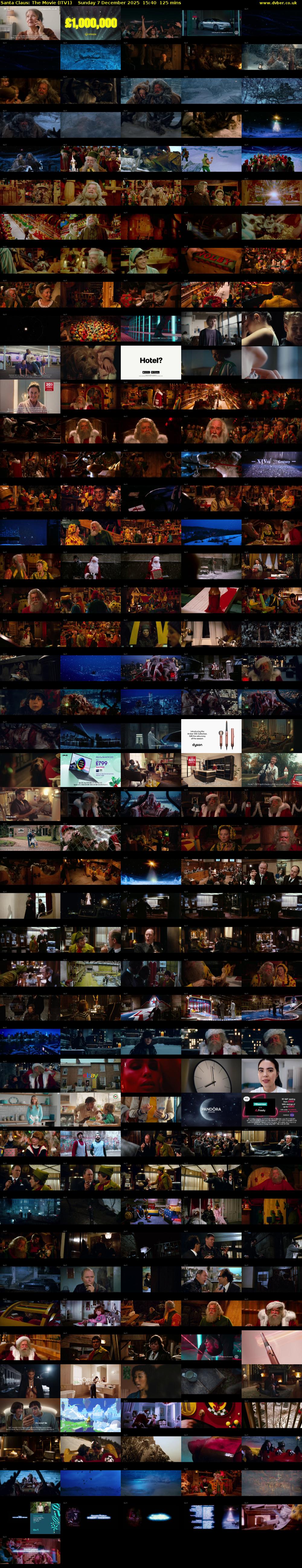 Santa Claus: The Movie (ITV1) Sunday 7 December 2025 15:40 - 17:45