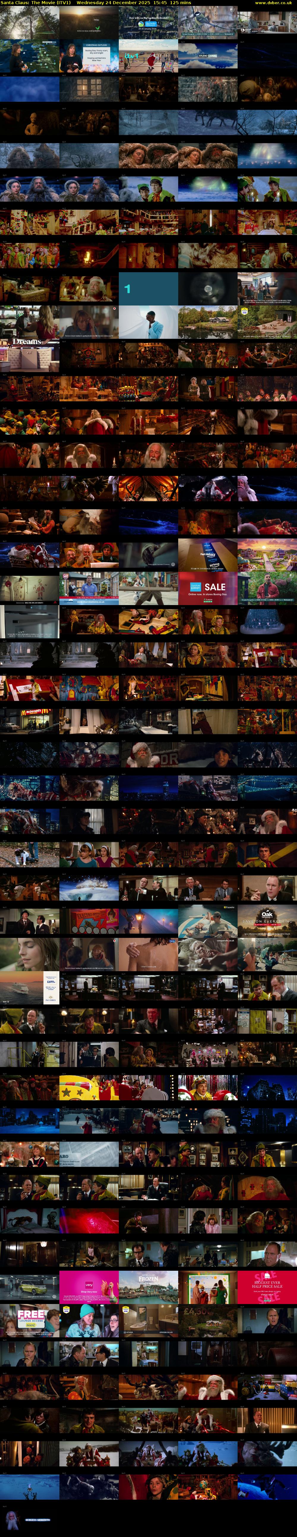 Santa Claus: The Movie (ITV1) Wednesday 24 December 2025 15:45 - 17:50