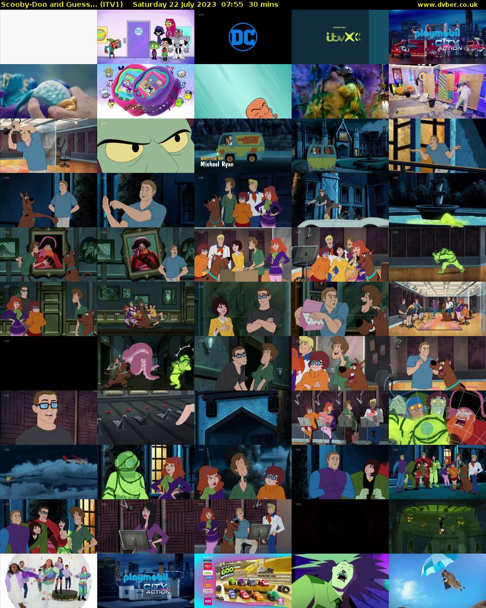 Scooby-Doo and Guess... (ITV1) Saturday 22 July 2023 07:55 - 08:25