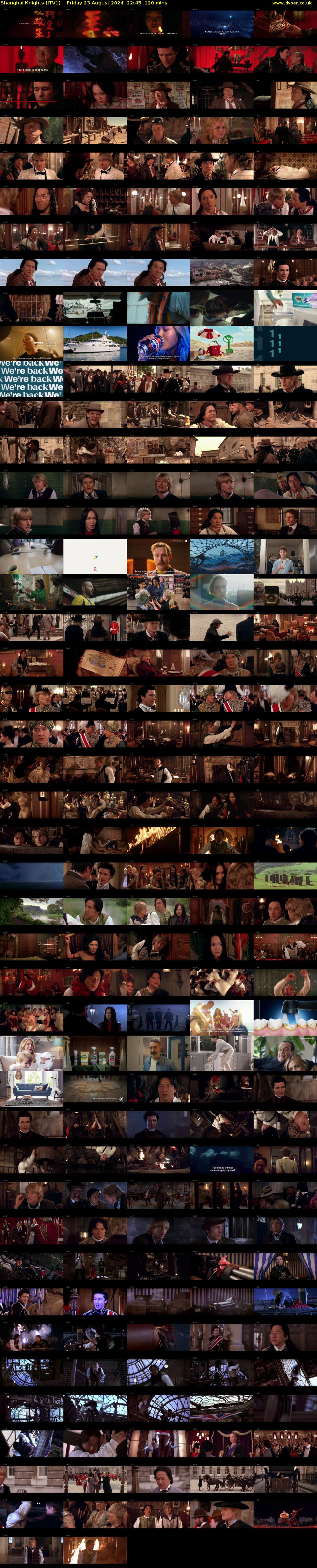 Shanghai Knights (ITV1) Friday 23 August 2024 22:45 - 00:45