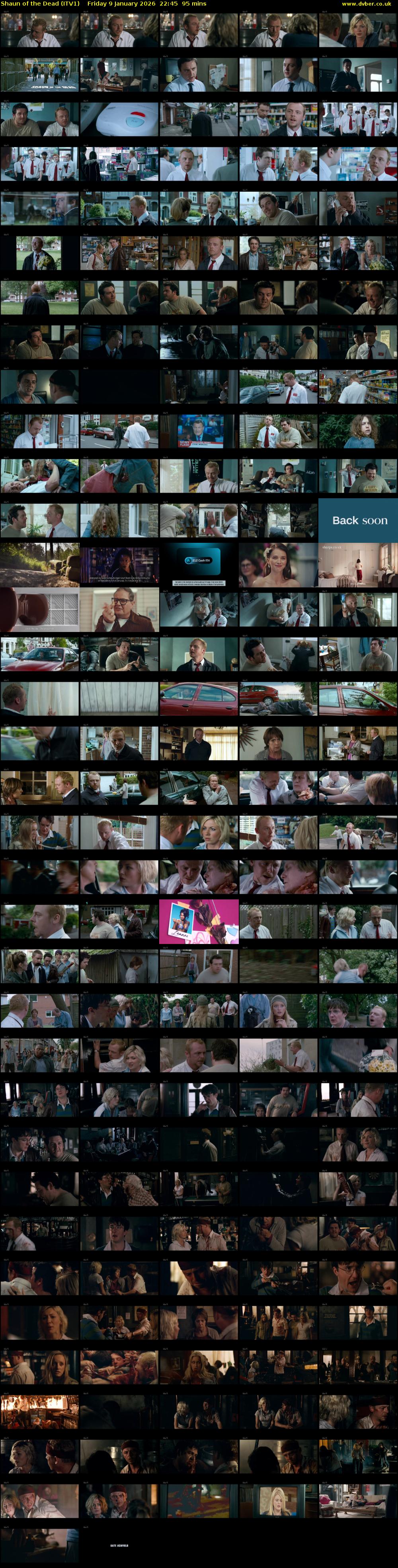 Shaun of the Dead (ITV1) Friday 9 January 2026 22:45 - 00:20