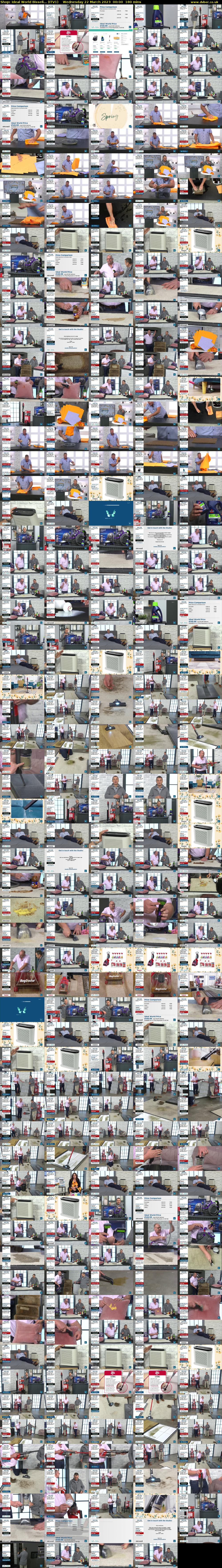 Shop: Ideal World Bissell... (ITV1) Wednesday 22 March 2023 00:00 - 03:00