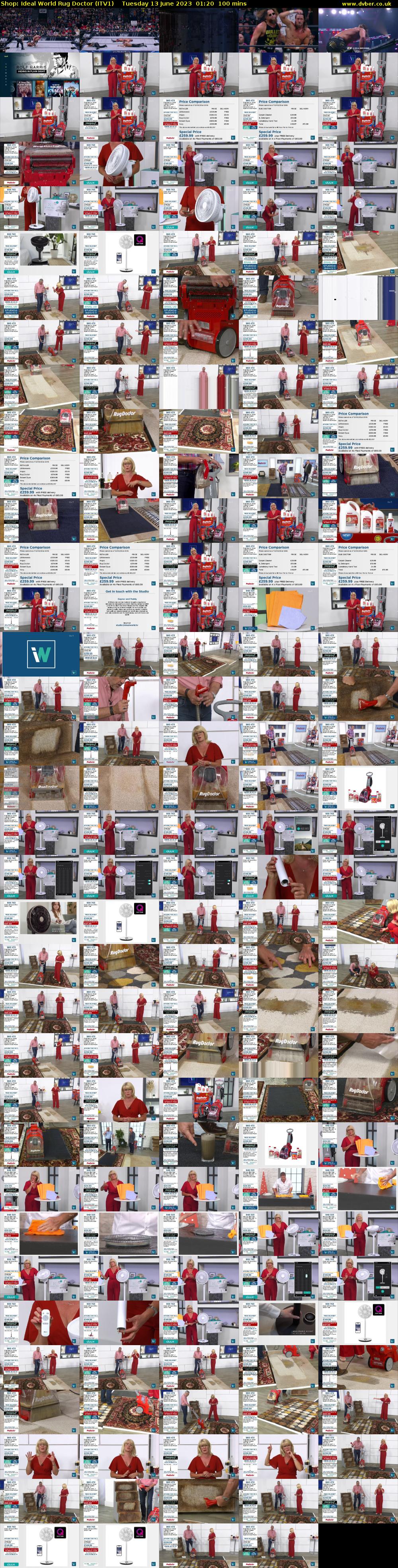 Shop: Ideal World Rug Doctor (ITV1) Tuesday 13 June 2023 01:20 - 03:00