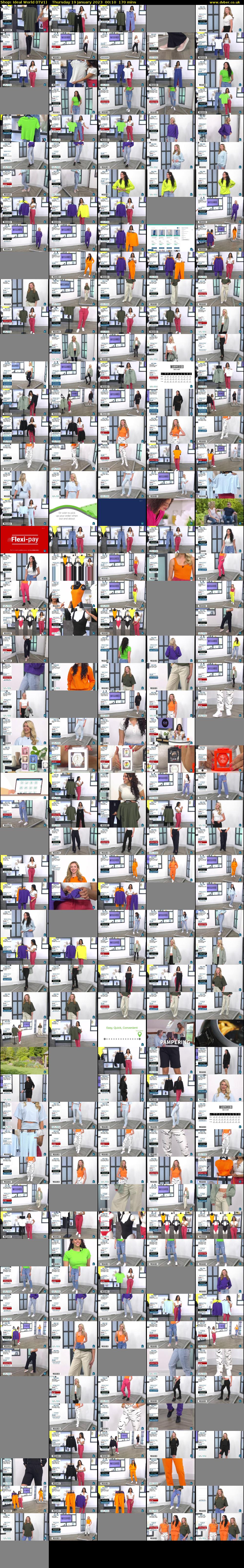 Shop: Ideal World (ITV1) Thursday 19 January 2023 00:10 - 03:00