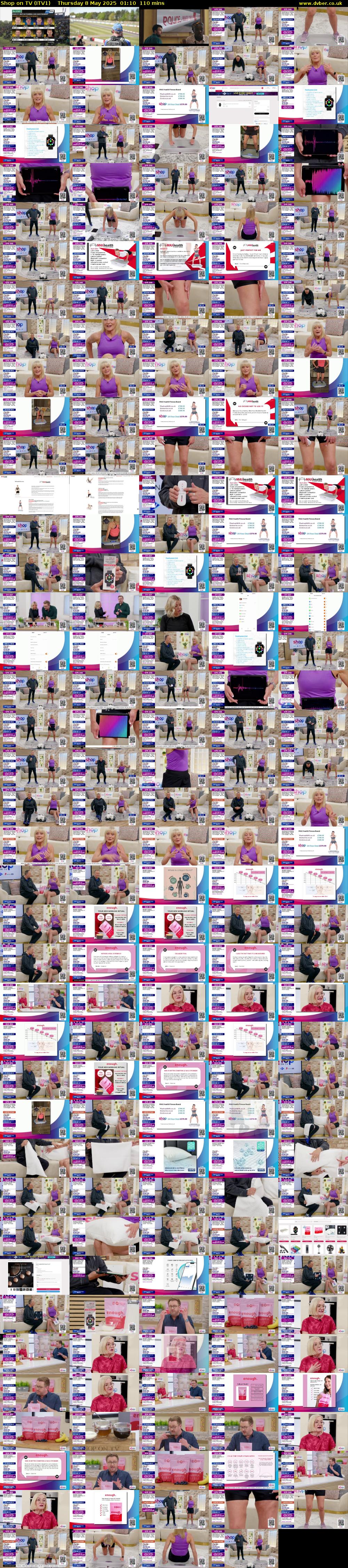 Shop on TV (ITV1) Thursday 8 May 2025 01:10 - 03:00