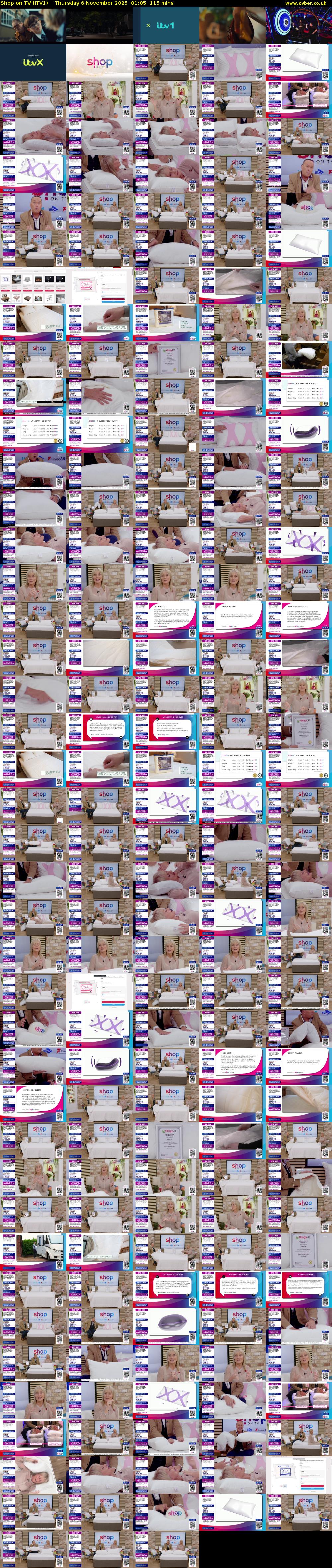 Shop on TV (ITV1) Thursday 6 November 2025 01:05 - 03:00