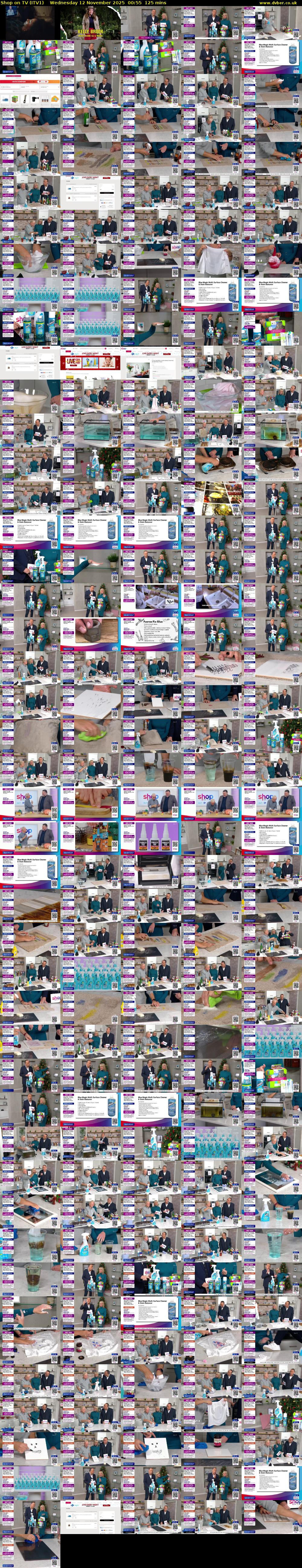 Shop on TV (ITV1) Wednesday 12 November 2025 00:55 - 03:00
