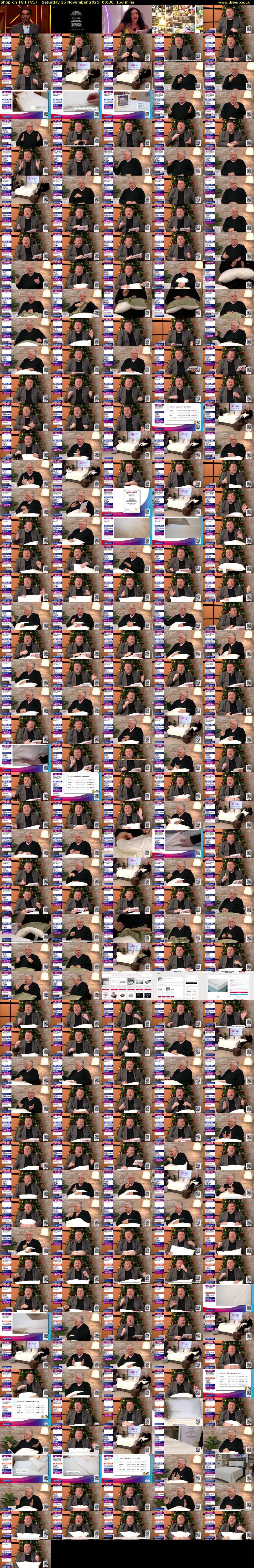 Shop on TV (ITV1) Saturday 15 November 2025 00:30 - 03:00