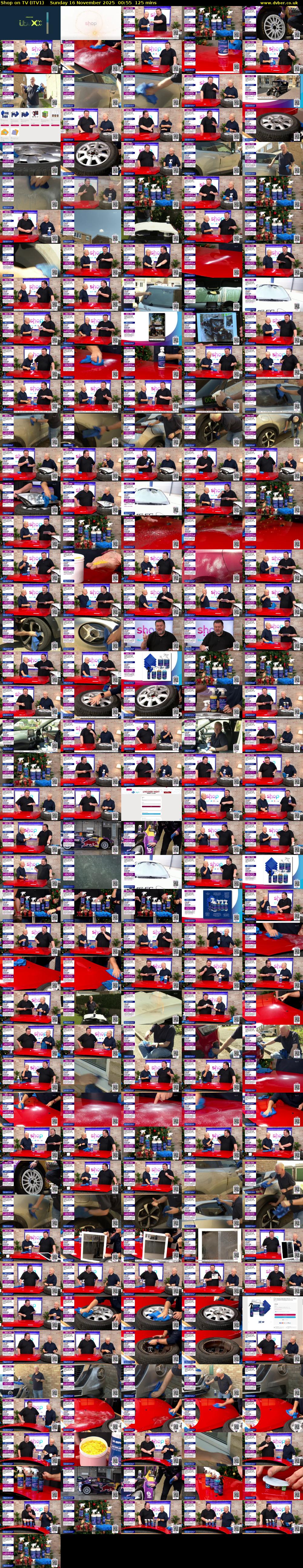 Shop on TV (ITV1) Sunday 16 November 2025 00:55 - 03:00