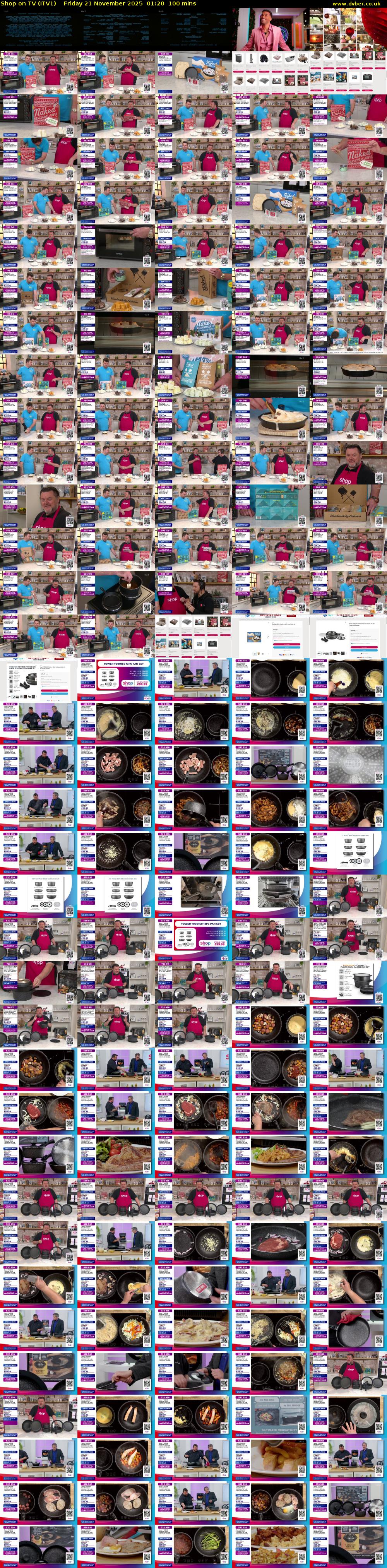 Shop on TV (ITV1) Friday 21 November 2025 01:20 - 03:00