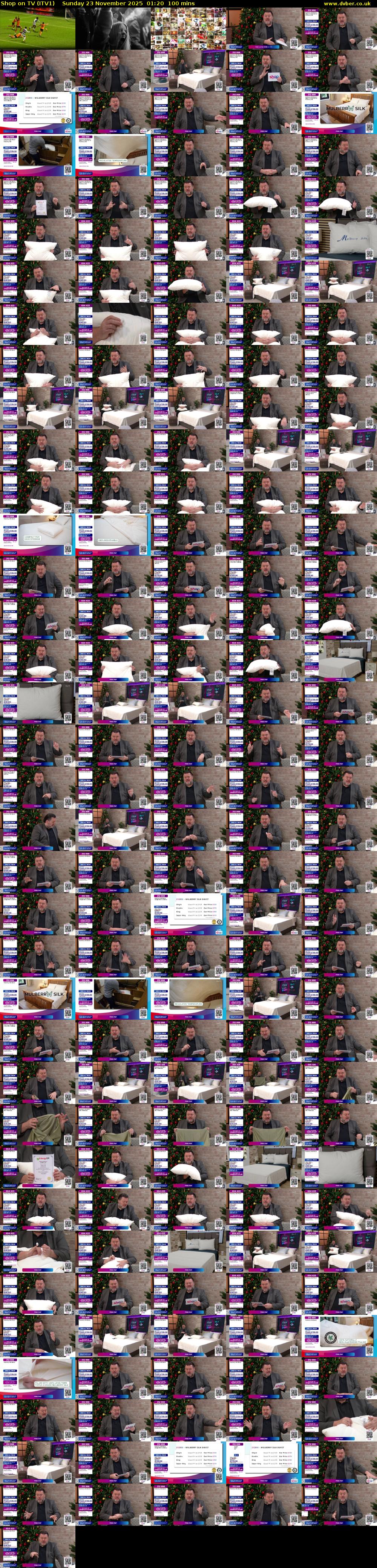 Shop on TV (ITV1) Sunday 23 November 2025 01:20 - 03:00