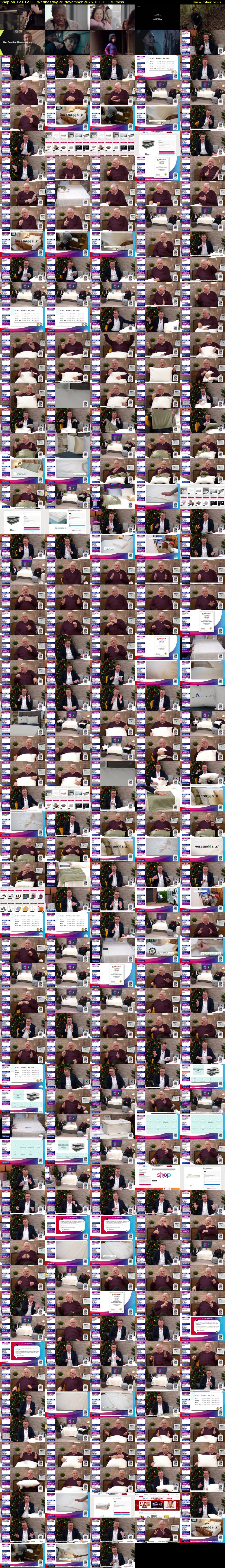 Shop on TV (ITV1) Wednesday 26 November 2025 00:10 - 03:00