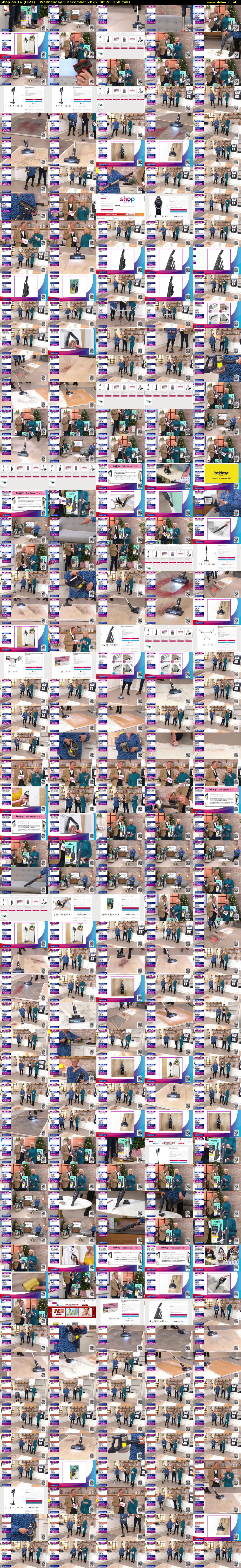 Shop on TV (ITV1) Wednesday 3 December 2025 00:20 - 03:00