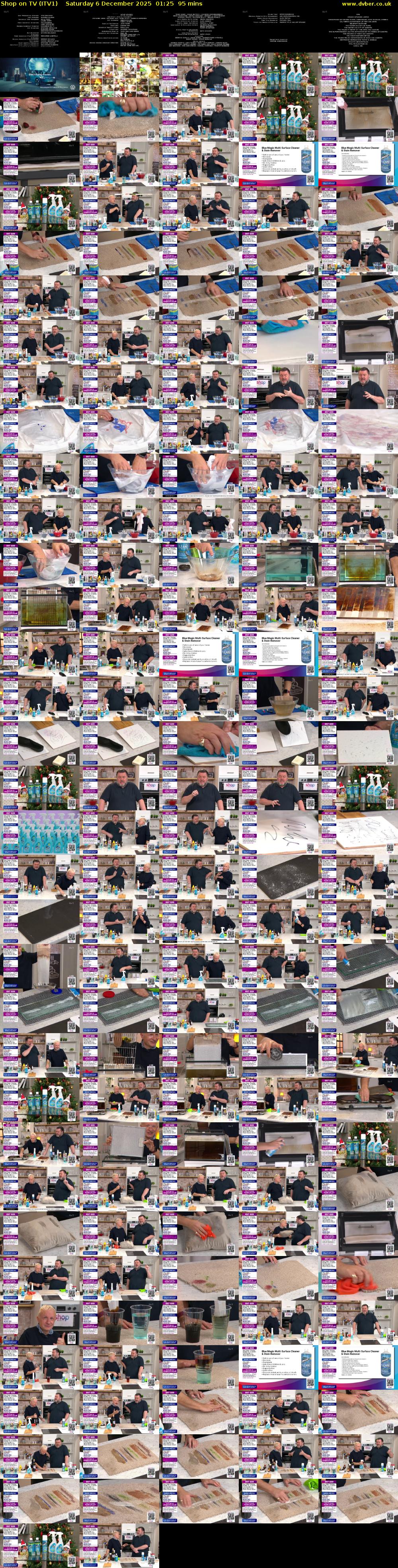 Shop on TV (ITV1) Saturday 6 December 2025 01:25 - 03:00