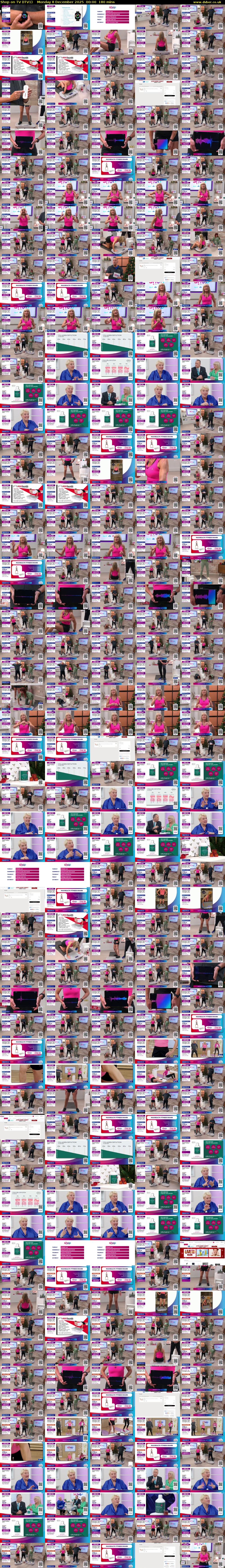 Shop on TV (ITV1) Monday 8 December 2025 00:00 - 03:00