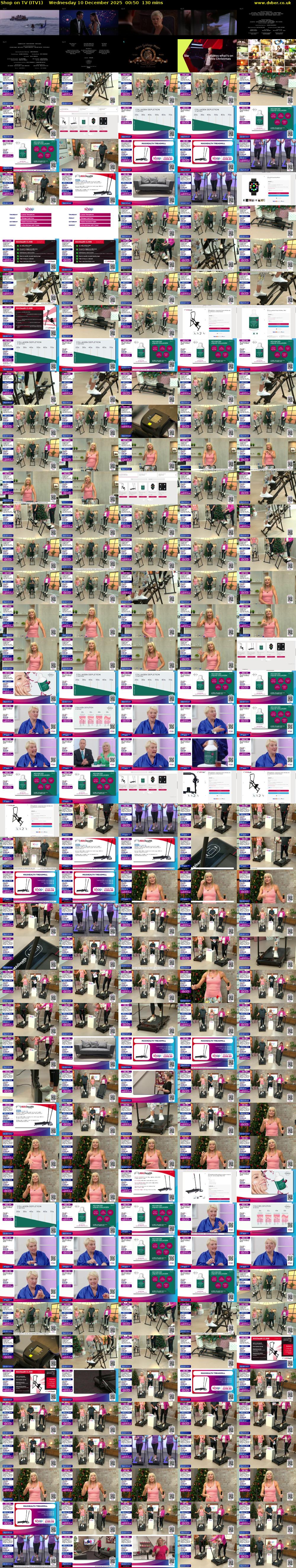 Shop on TV (ITV1) Wednesday 10 December 2025 00:50 - 03:00