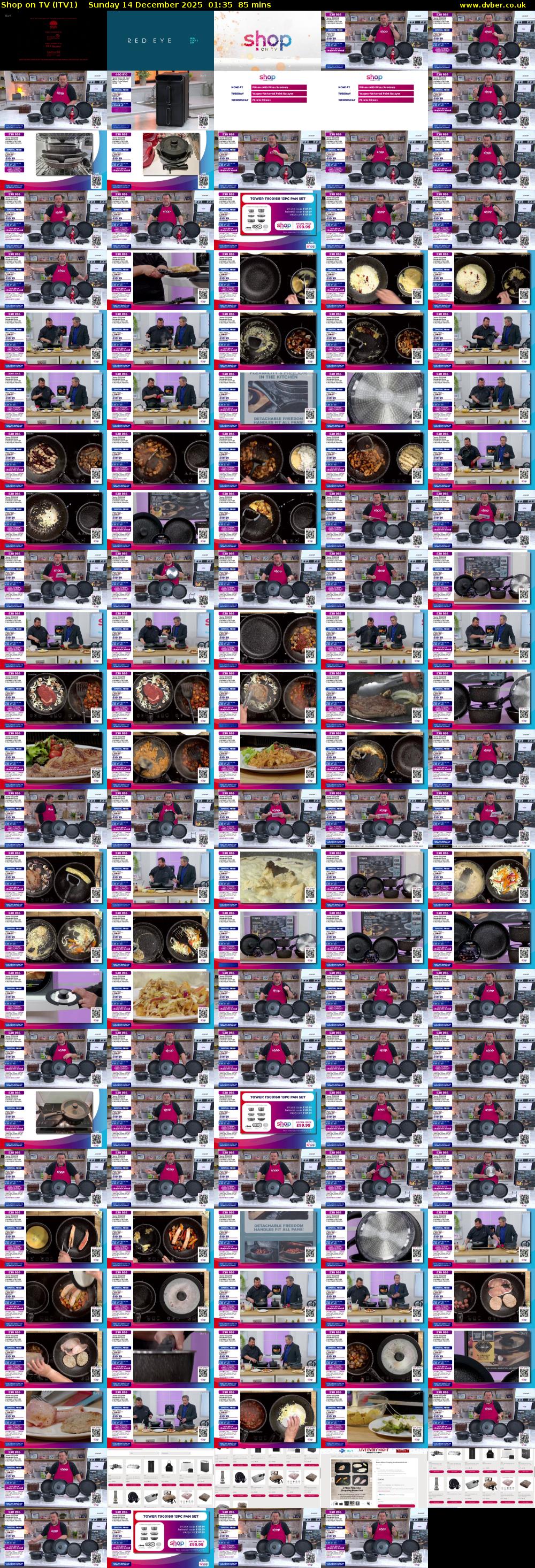 Shop on TV (ITV1) Sunday 14 December 2025 01:35 - 03:00