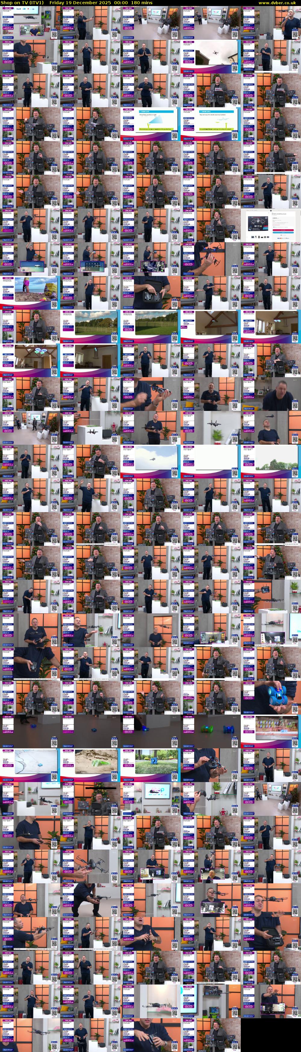 Shop on TV (ITV1) Friday 19 December 2025 00:00 - 03:00