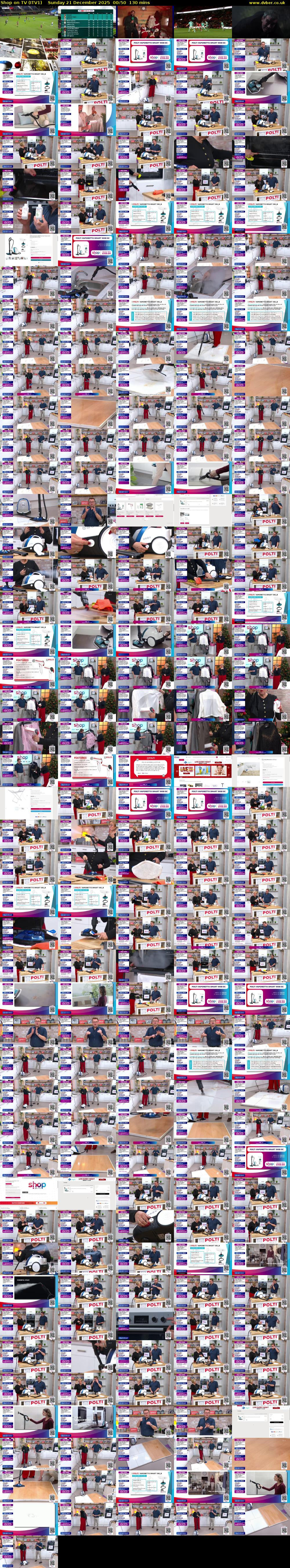 Shop on TV (ITV1) Sunday 21 December 2025 00:50 - 03:00