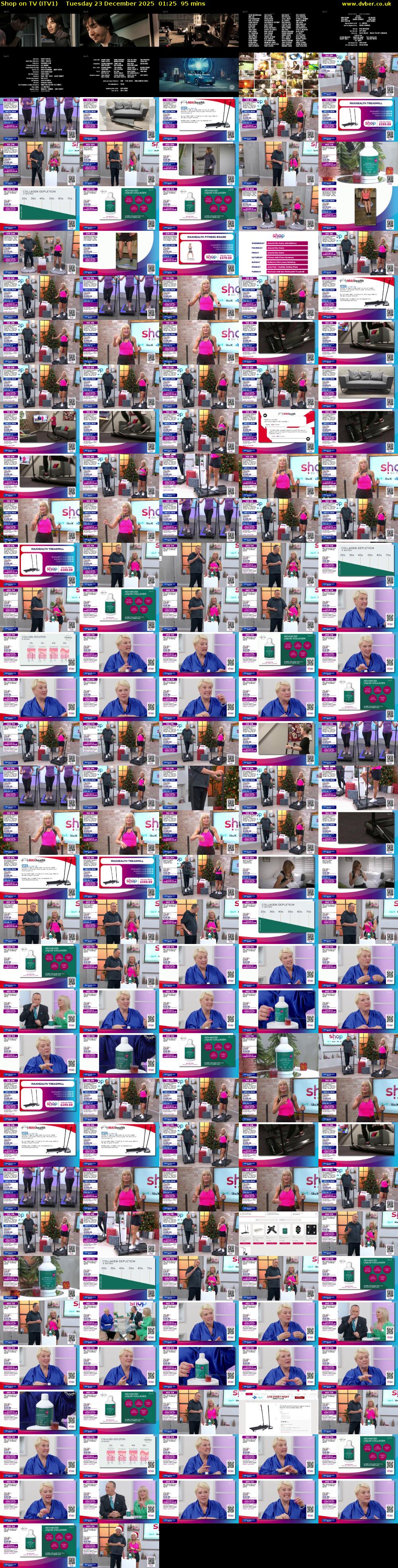 Shop on TV (ITV1) Tuesday 23 December 2025 01:25 - 03:00