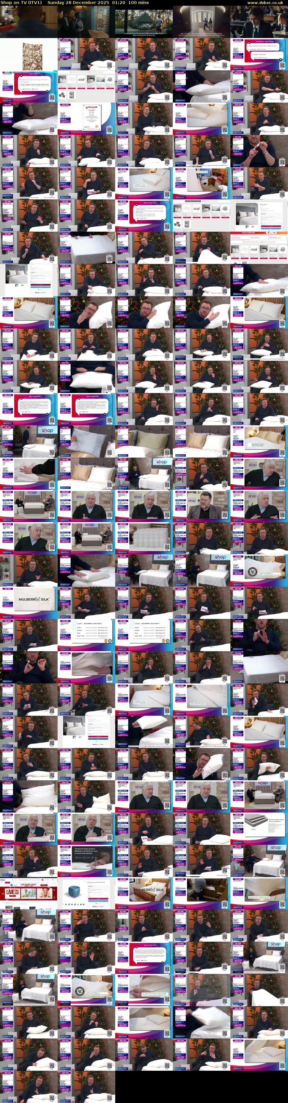 Shop on TV (ITV1) Sunday 28 December 2025 01:20 - 03:00