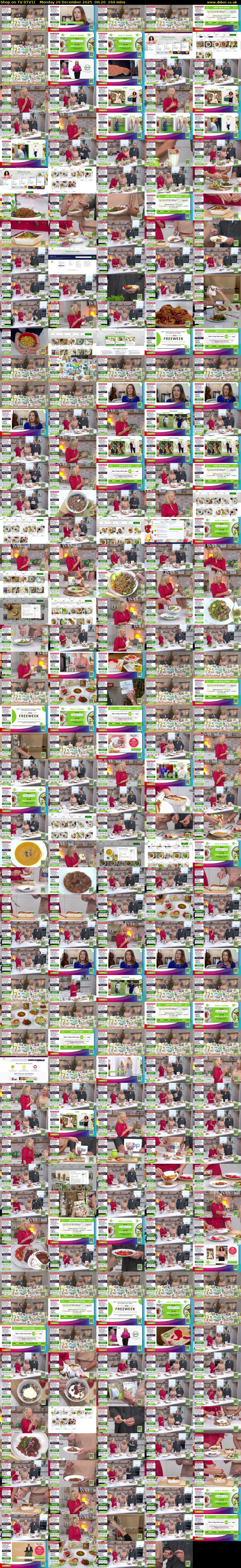 Shop on TV (ITV1) Monday 29 December 2025 00:20 - 03:00