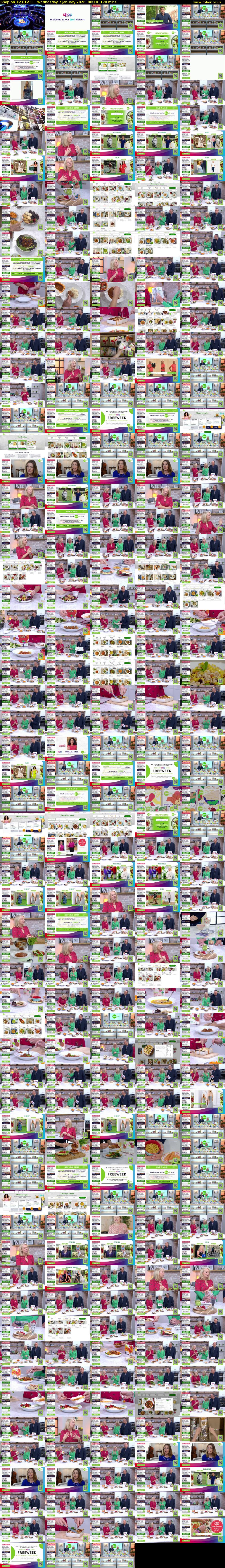 Shop on TV (ITV1) Wednesday 7 January 2026 00:10 - 03:00