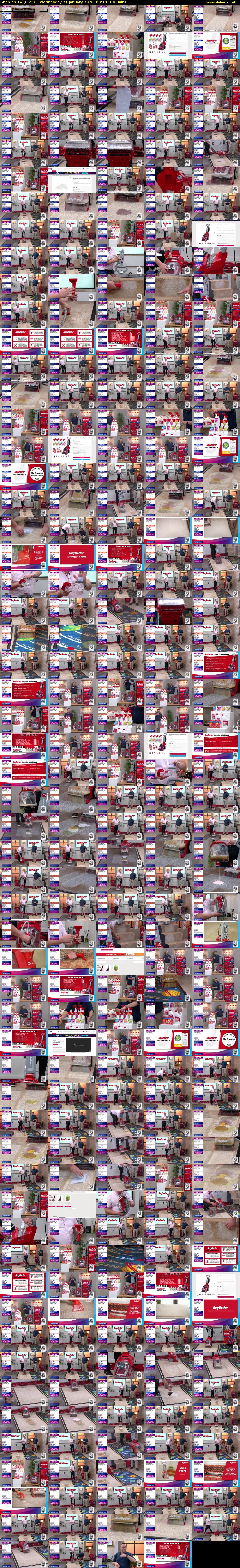 Shop on TV (ITV1) Wednesday 21 January 2026 00:10 - 03:00