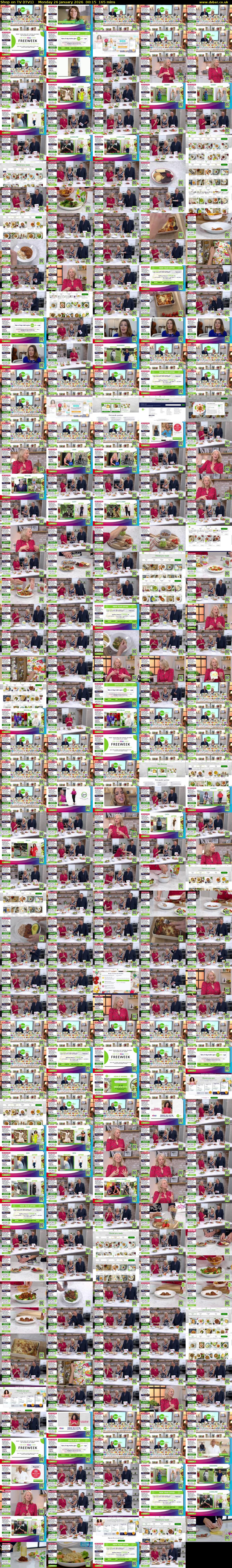 Shop on TV (ITV1) Monday 26 January 2026 00:15 - 03:00