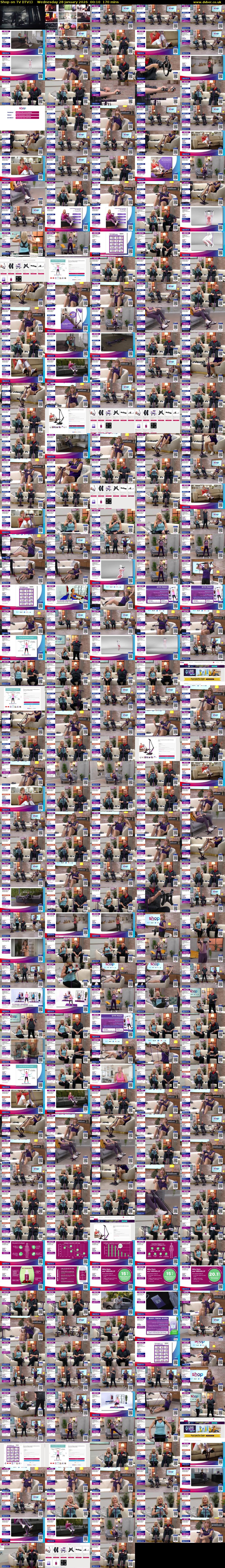 Shop on TV (ITV1) Wednesday 28 January 2026 00:10 - 03:00