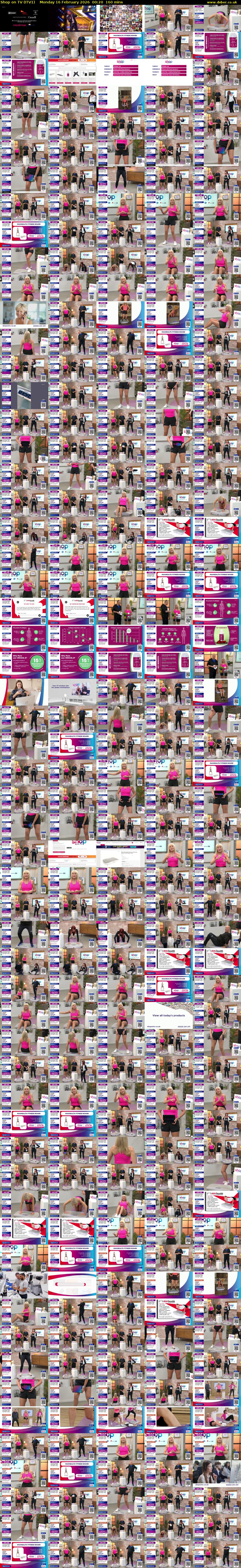 Shop on TV (ITV1) Monday 16 February 2026 01:00 - 03:00