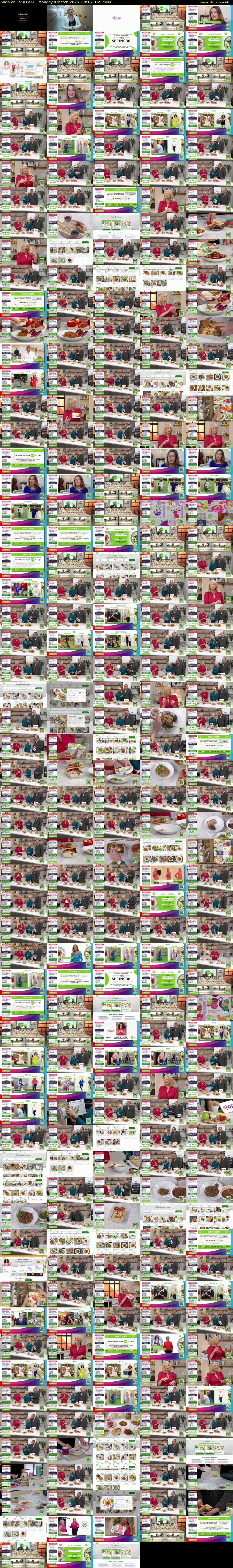 Shop on TV (ITV1) Monday 9 March 2026 00:15 - 03:00