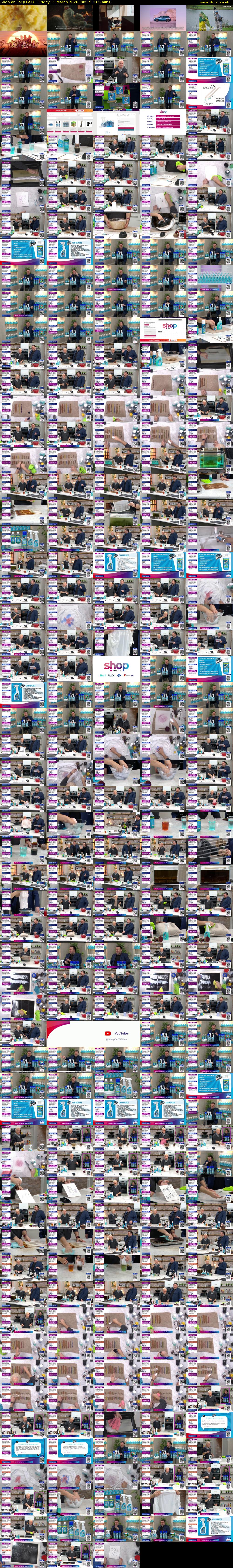 Shop on TV (ITV1) Friday 13 March 2026 00:15 - 03:00