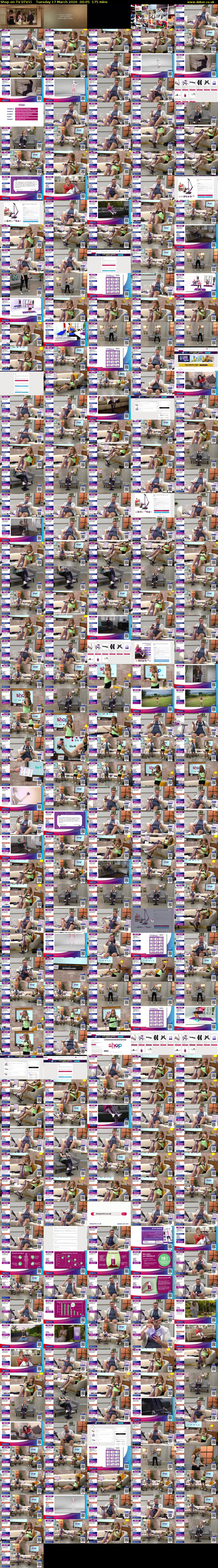 Shop on TV (ITV1) Tuesday 17 March 2026 00:05 - 03:00