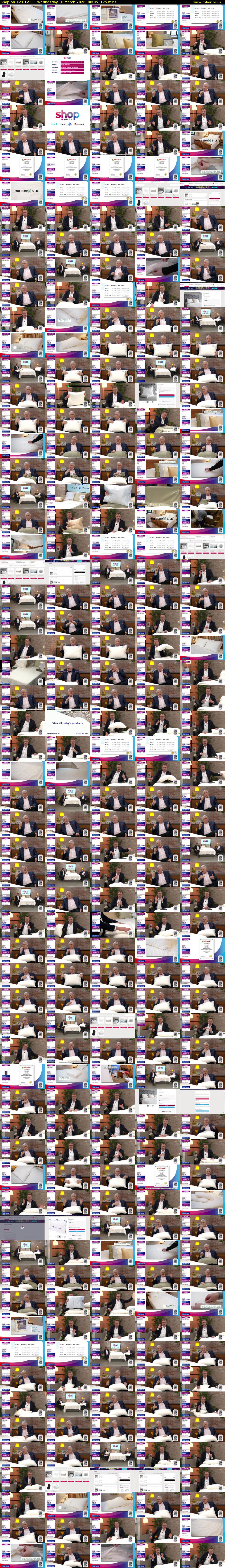 Shop on TV (ITV1) Wednesday 18 March 2026 00:05 - 03:00