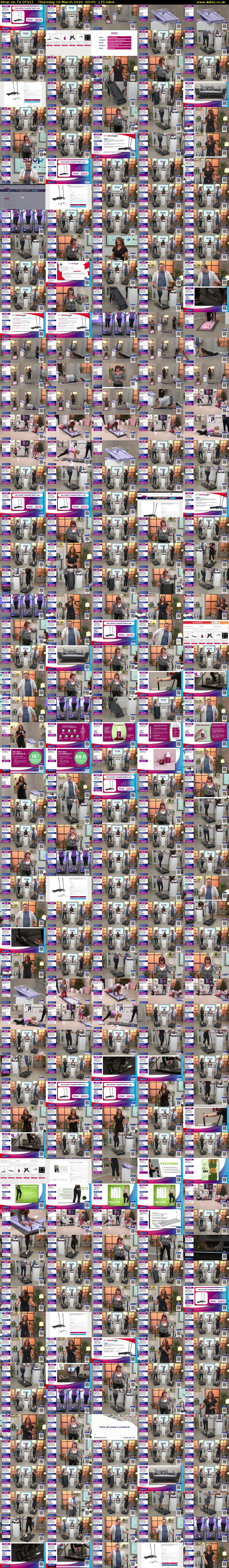 Shop on TV (ITV1) Thursday 19 March 2026 00:05 - 03:00